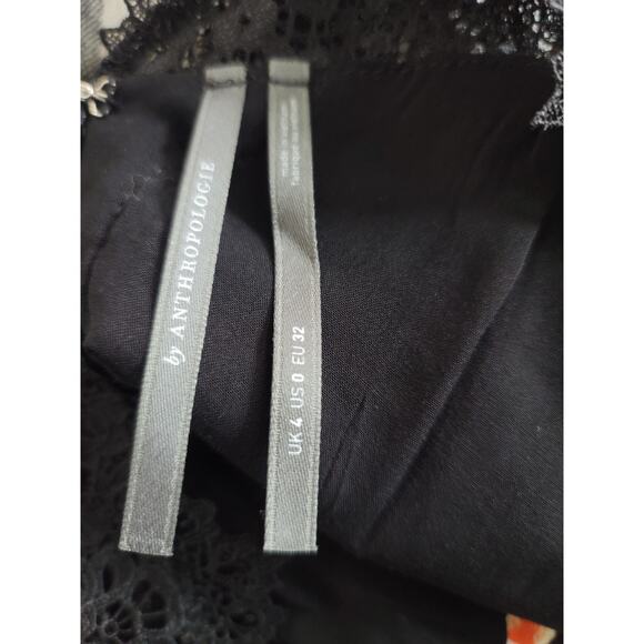 Anthropologie Lacy V-Neck Mini Dress - New - Size 0 - Picture 5 of 7